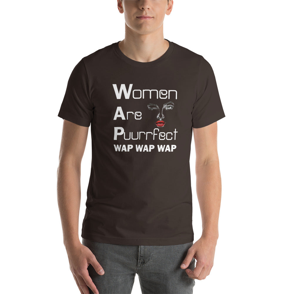 Women are Puurrfect Short-Sleeve Unisex T-Shirt Cotesh | WAPvention