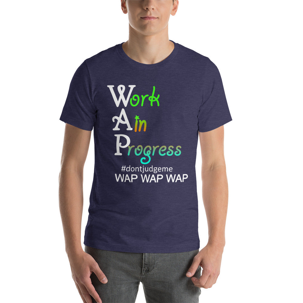 Work in progress Short-Sleeve Unisex T-Shirt | Cotesh | WAPvention