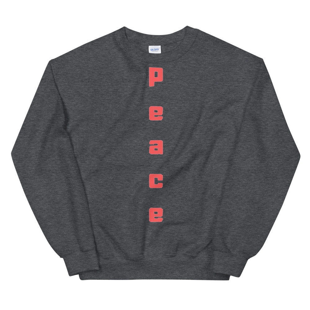 Peace Unisex Sweatshirt Cotesh Blending Trends