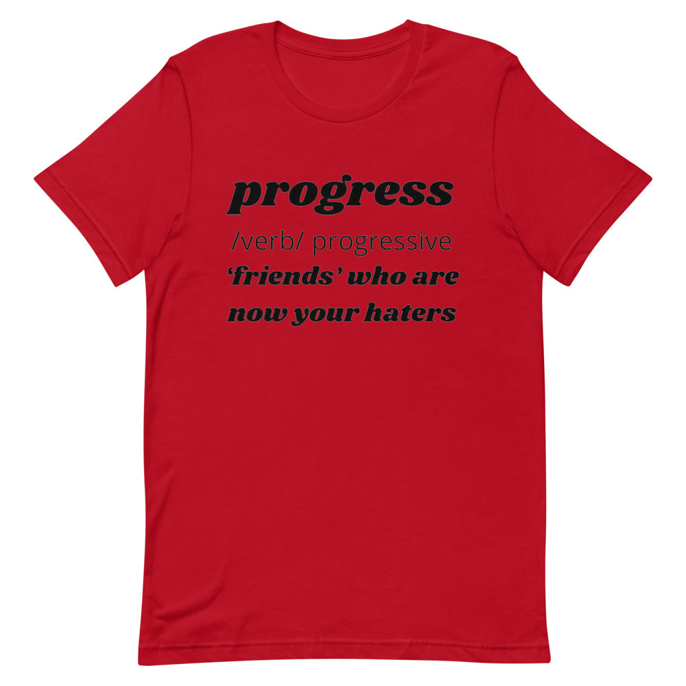 Progress Short-Sleeve Unisex T-Shirt Cotesh Blending Trends