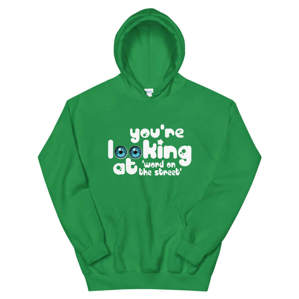 You're looking at Word on the street Unisex Hoodie | Cotesh | hoodiez