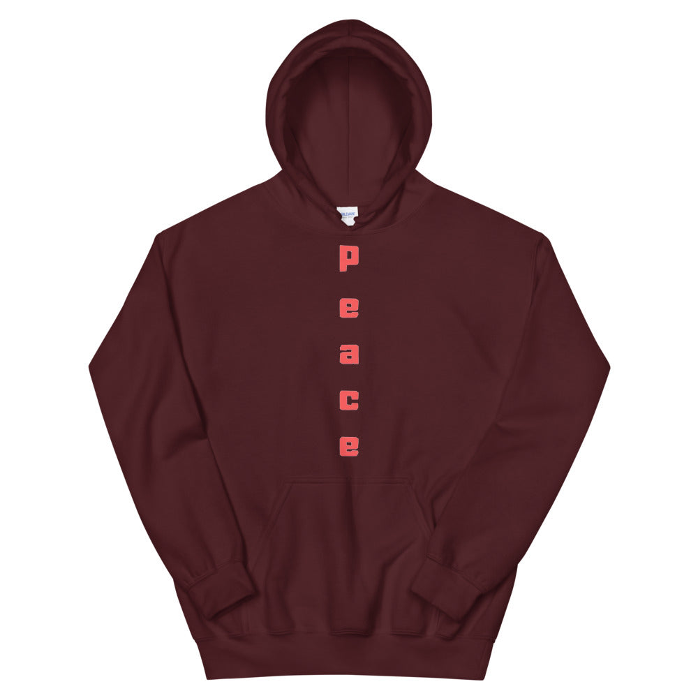 Peace Unisex Hoodie Cotesh Blending Trends
