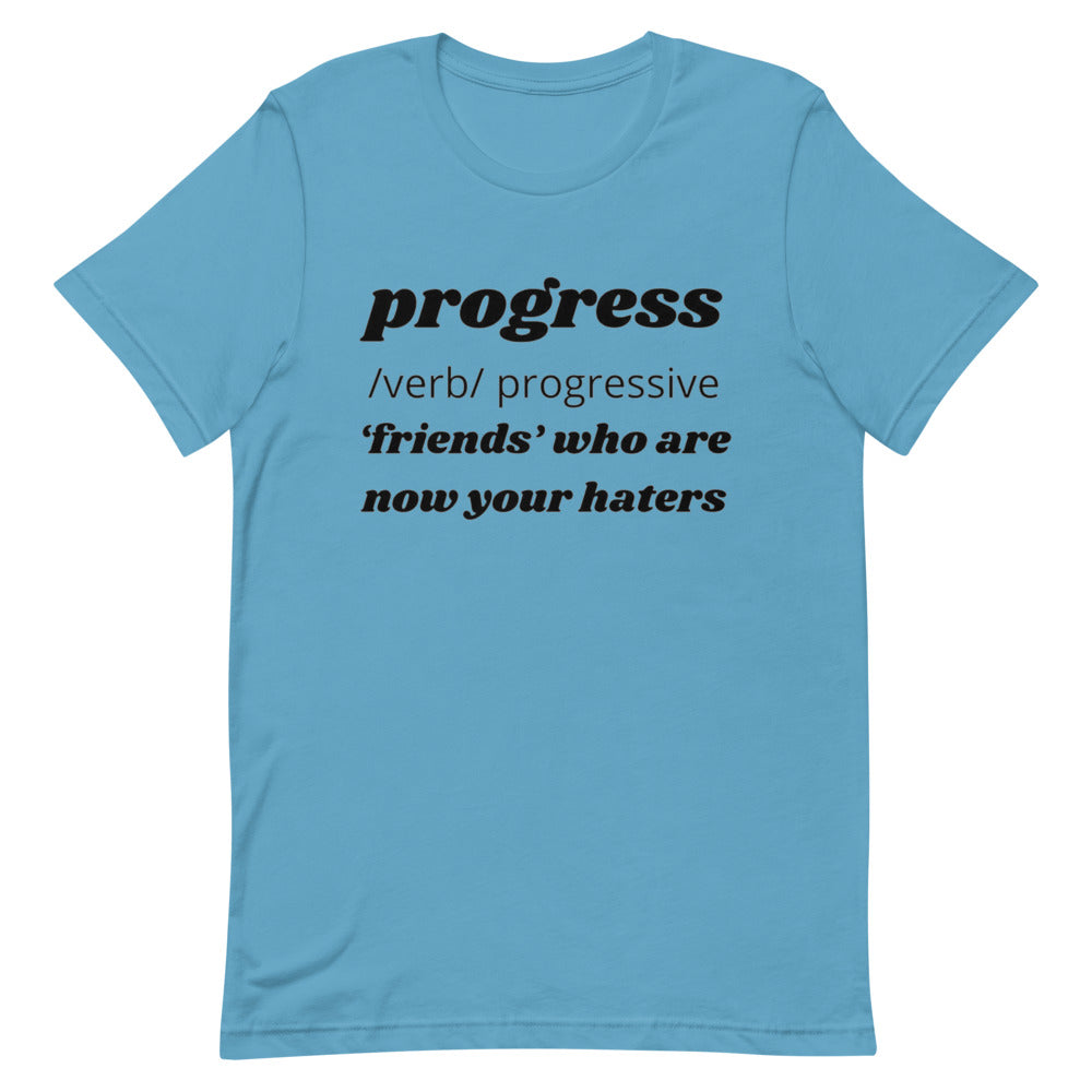 Progress Short-Sleeve Unisex T-Shirt Cotesh Blending Trends