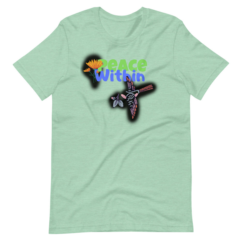 Peace within Short-Sleeve Unisex T-Shirt Cotesh