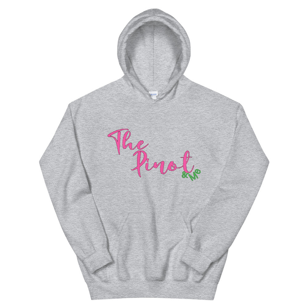 The Pinot and me Unisex Hoodie Cotesh Blending Trends