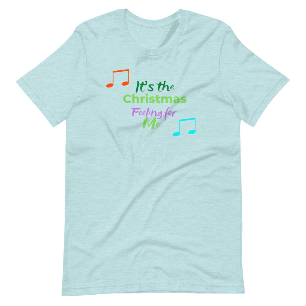 It's the merry christmas feeling for me Short-Sleeve Unisex T-Shirt Cotesh