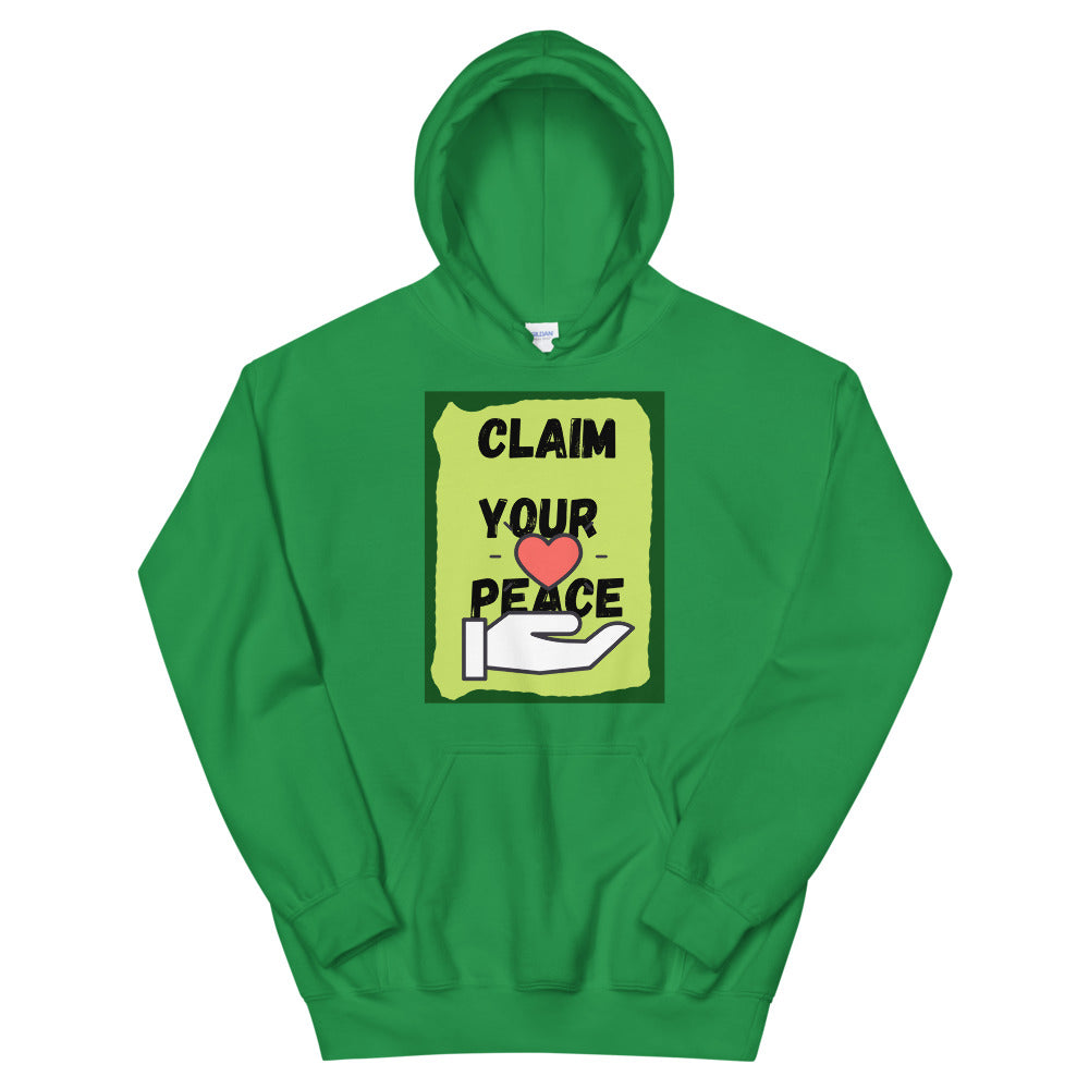 Claim your peace Unisex Hoodie Cotesh