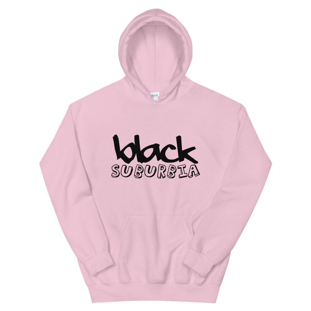 Black Suburbia Unisex Hoodie | Cotesh | Hoodiez