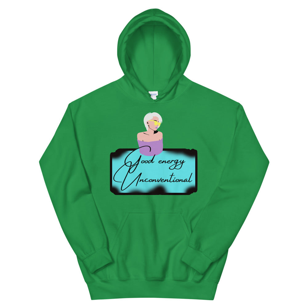 Good Energy Unconventional Unisex Hoodie Cotesh