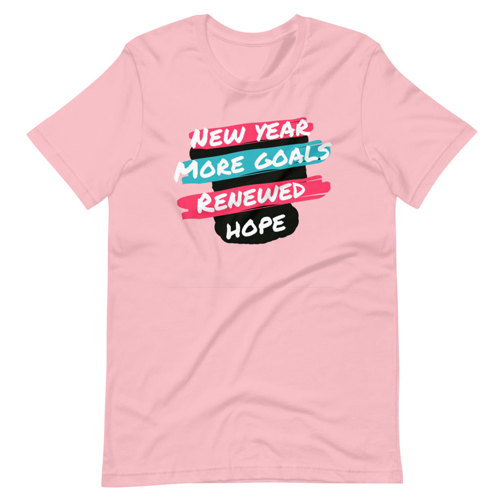 New Year More Goal New Hope Short-Sleeve Unisex T-Shirt Cotesh