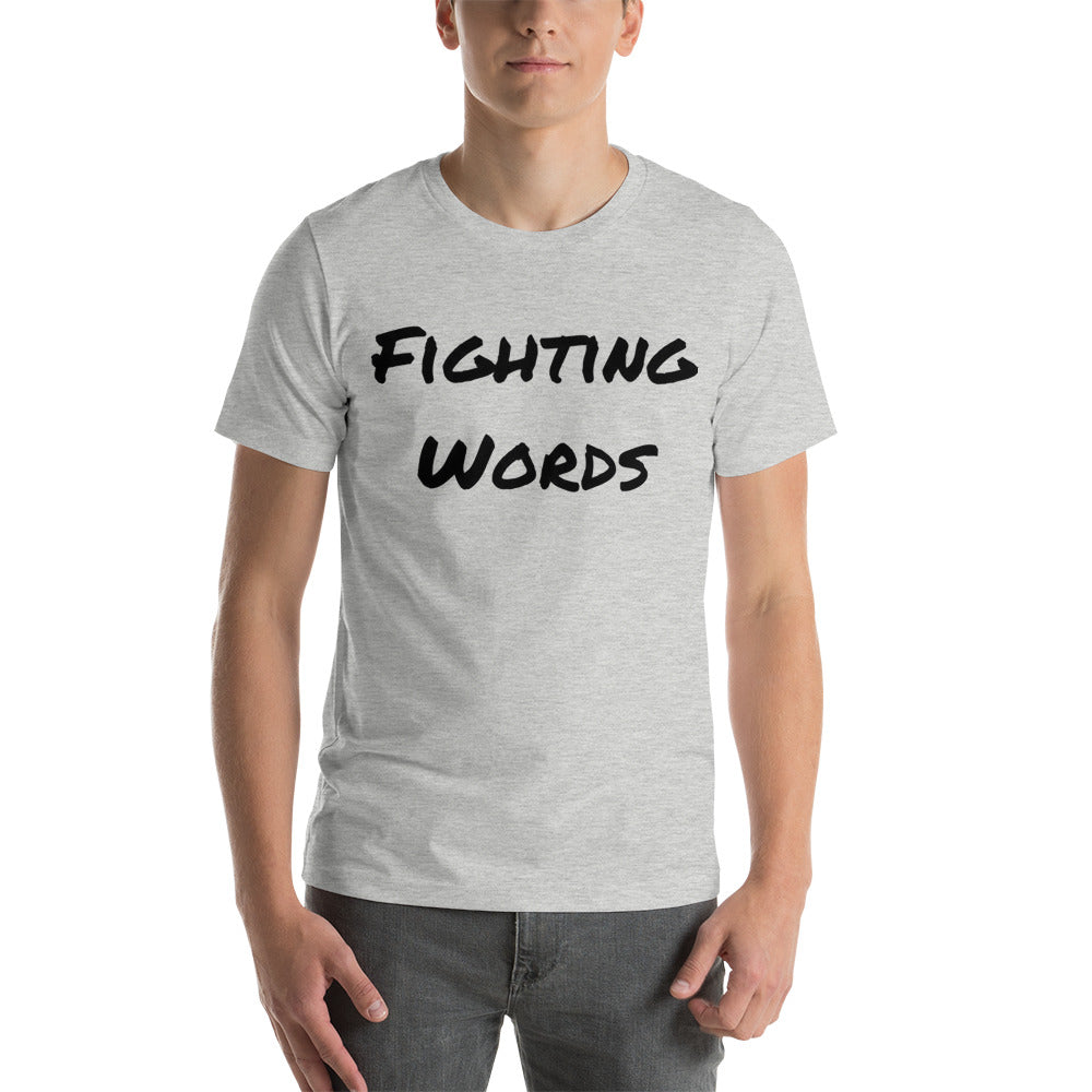 Fighting Words Short-Sleeve Unisex T-Shirt Cotesh Blending Trends