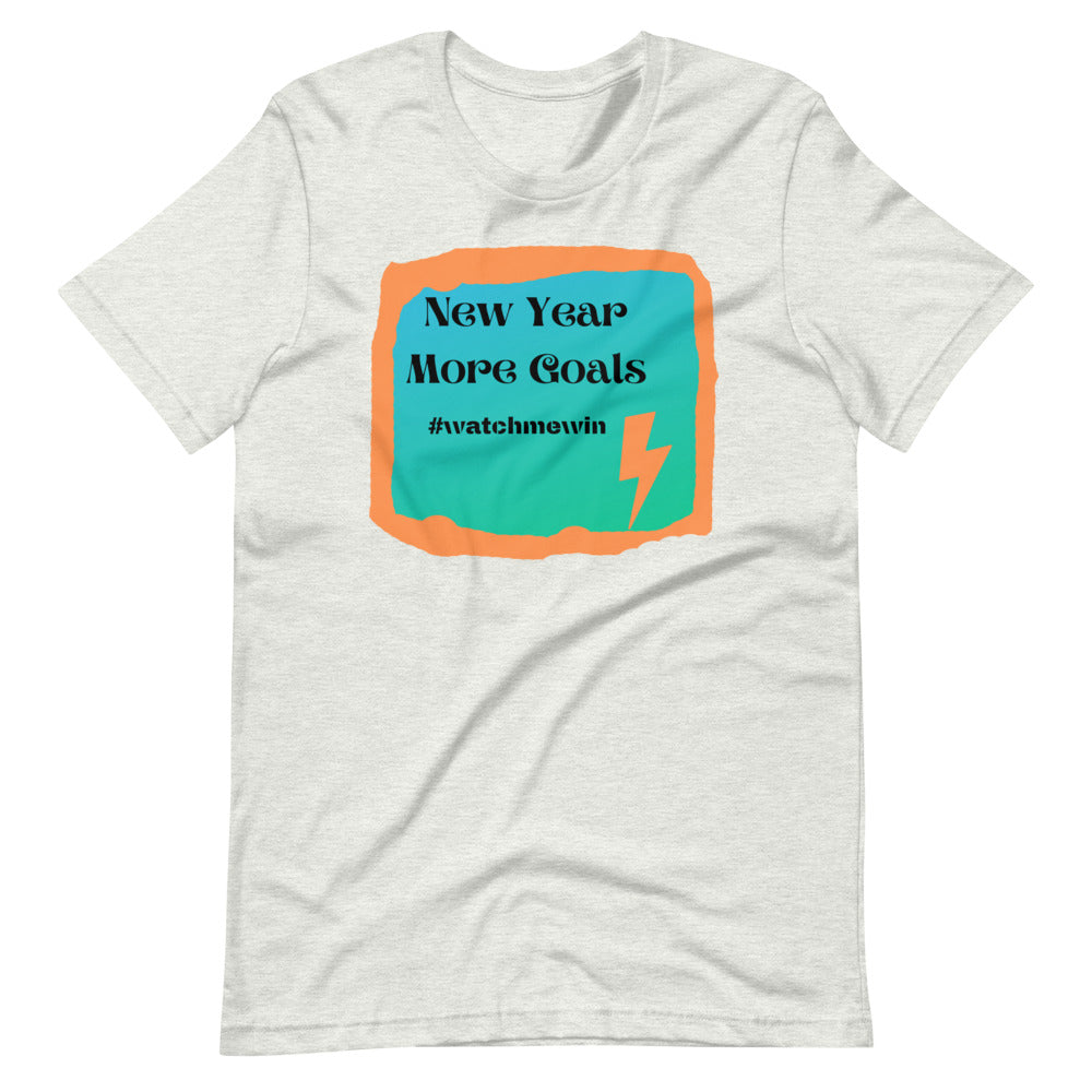 Now More Goals Short-Sleeve Unisex T-Shirt Cotesh