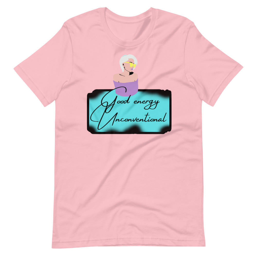 Good Energy Unconventional Short-Sleeve Unisex T-Shirt Cotesh
