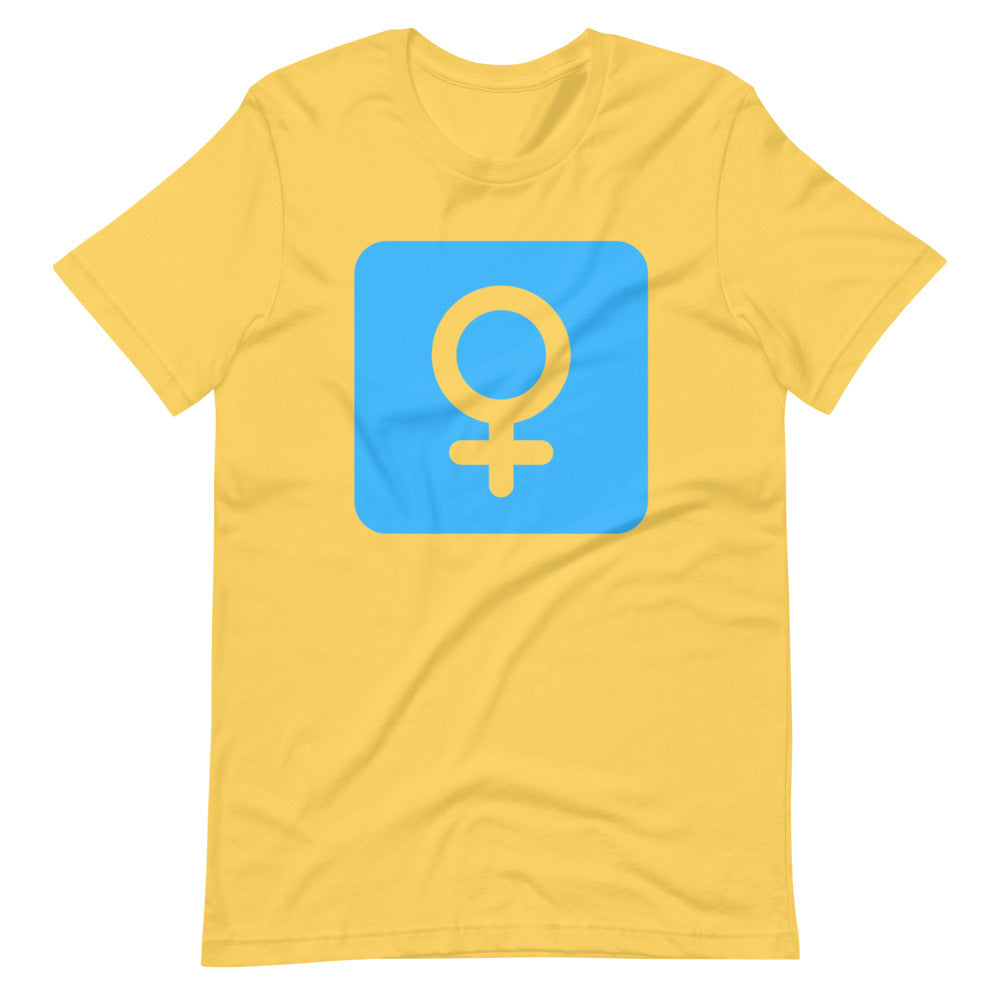 symbol ♀ Short-Sleeve Unisex T-Shirt Cotesh