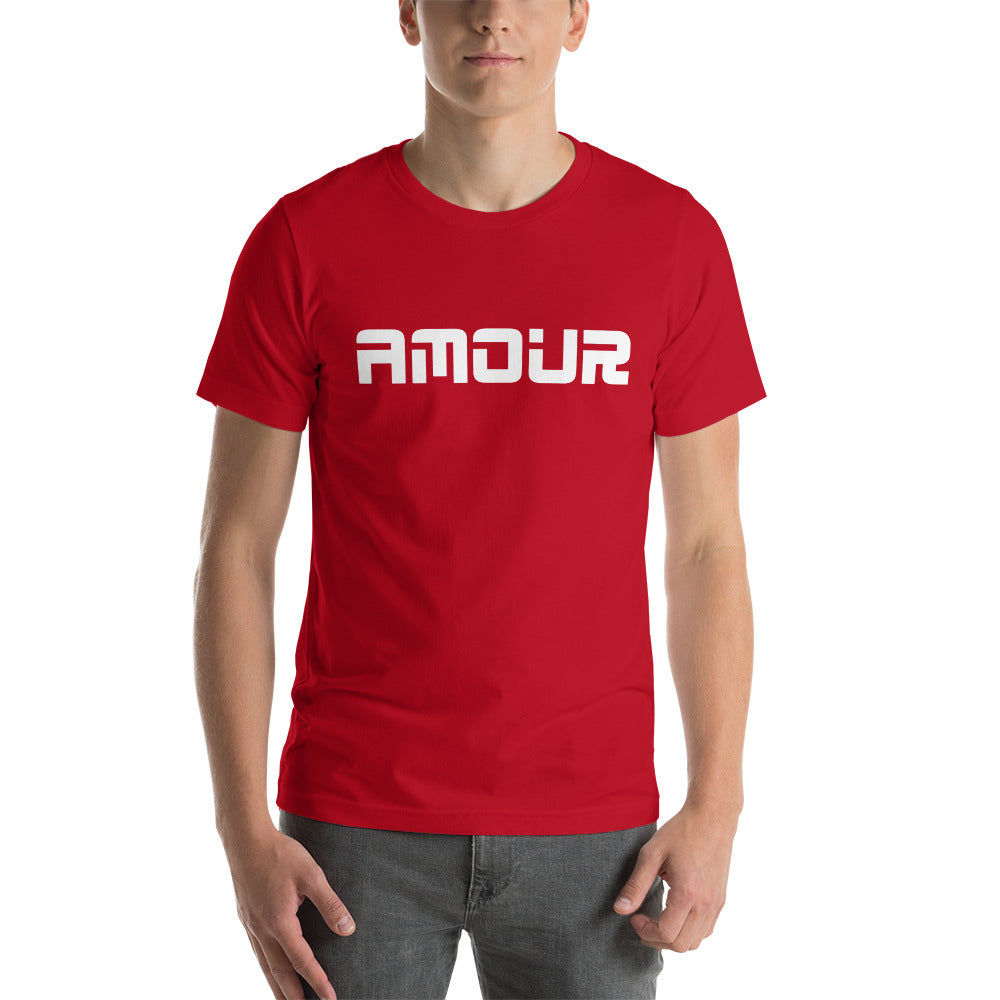 Amour Short-Sleeve Unisex T-Shirt | Cotesh