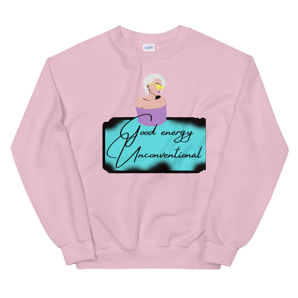 Good Energy Unconventional Unisex Sweatshirt Cotesh