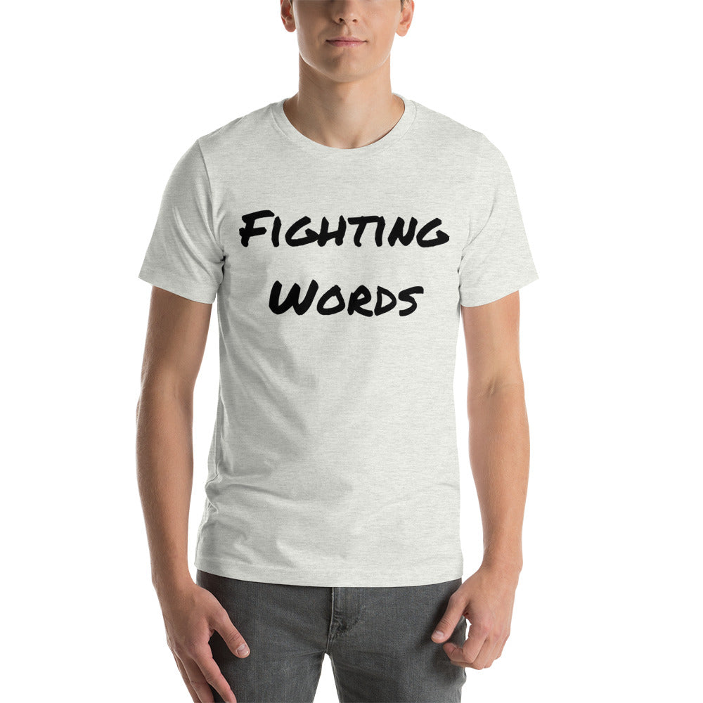Fighting Words Short-Sleeve Unisex T-Shirt Cotesh Blending Trends