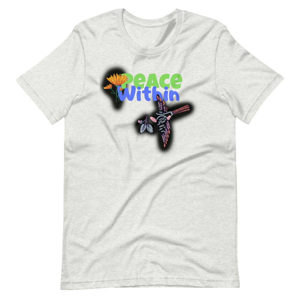 Peace within Short-Sleeve Unisex T-Shirt Cotesh