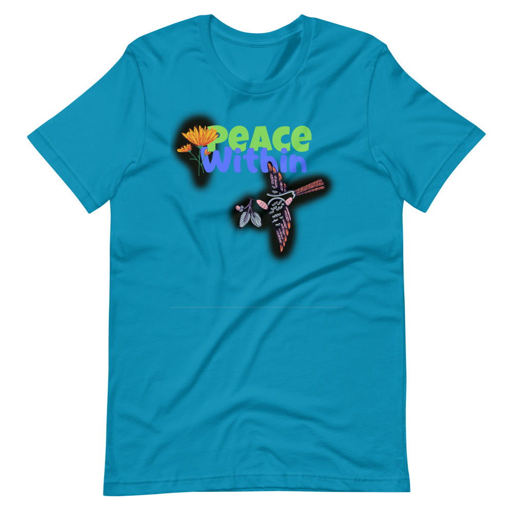 Peace within Short-Sleeve Unisex T-Shirt Cotesh