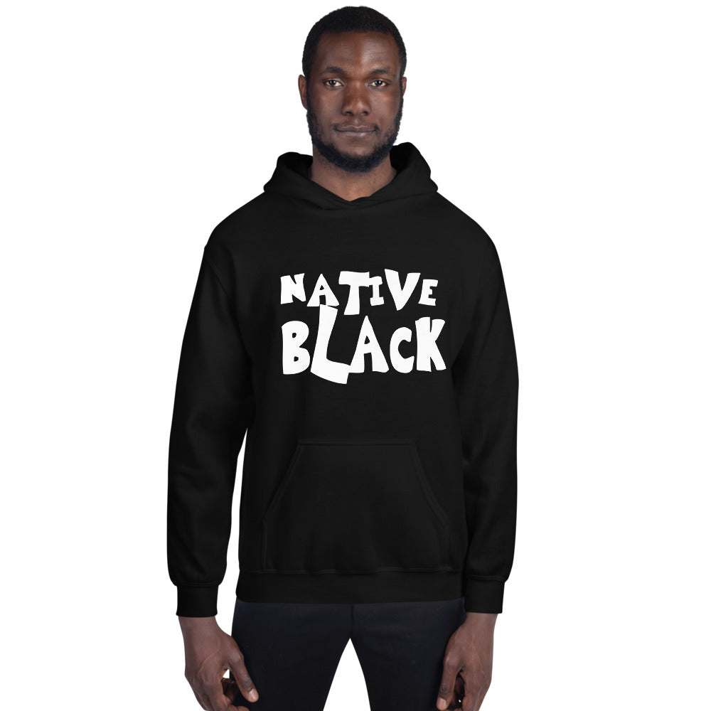 Native Black Unisex Hoodie Expression Hoodies CoTesh