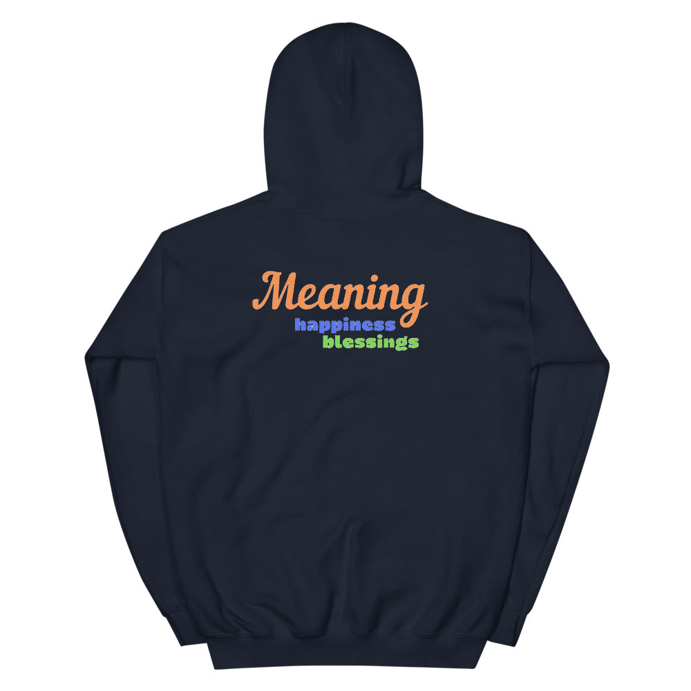 Phuc U | Meaning Happiness Blessing Unisex Hoodie Cotesh Blending Trends