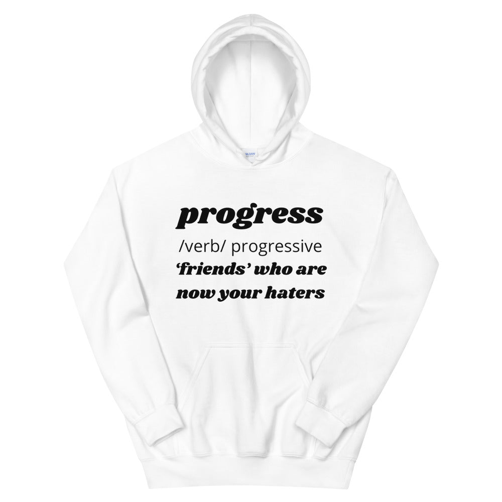 Progress Unisex Hoodie Cotesh Blending Trends