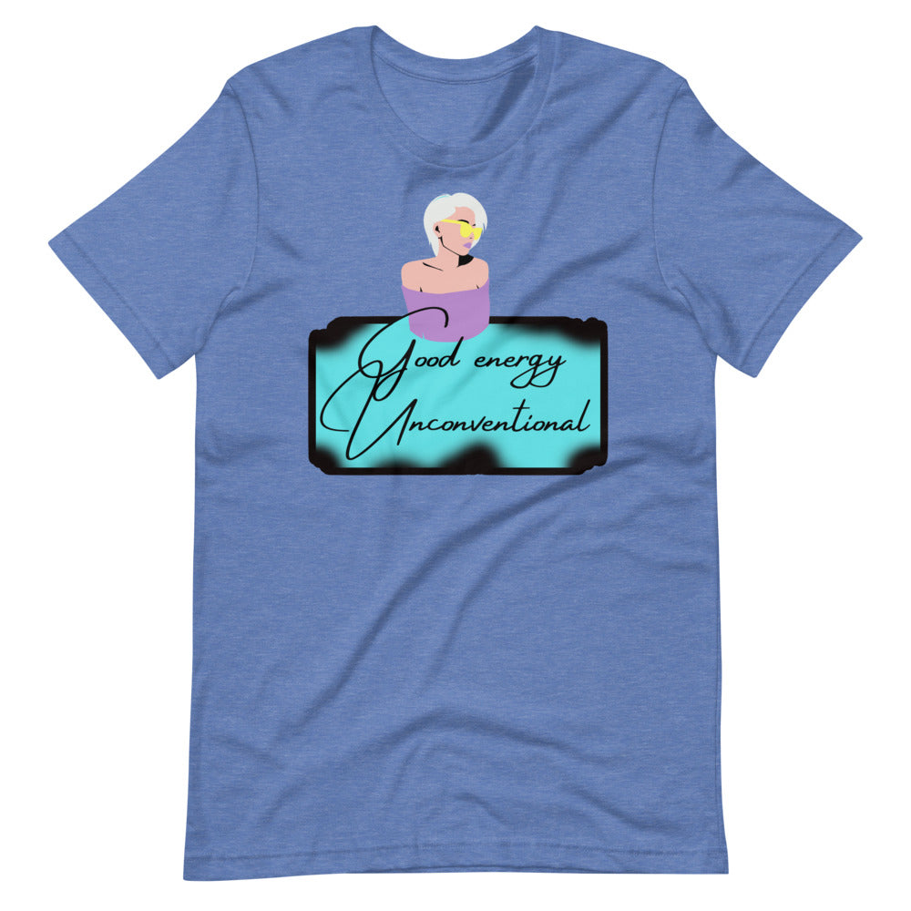 Good Energy Unconventional Short-Sleeve Unisex T-Shirt Cotesh