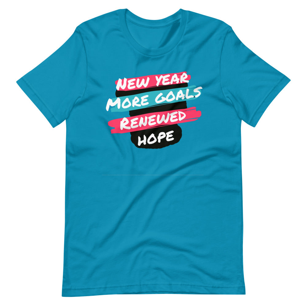 New Year More Goal New Hope Short-Sleeve Unisex T-Shirt Cotesh