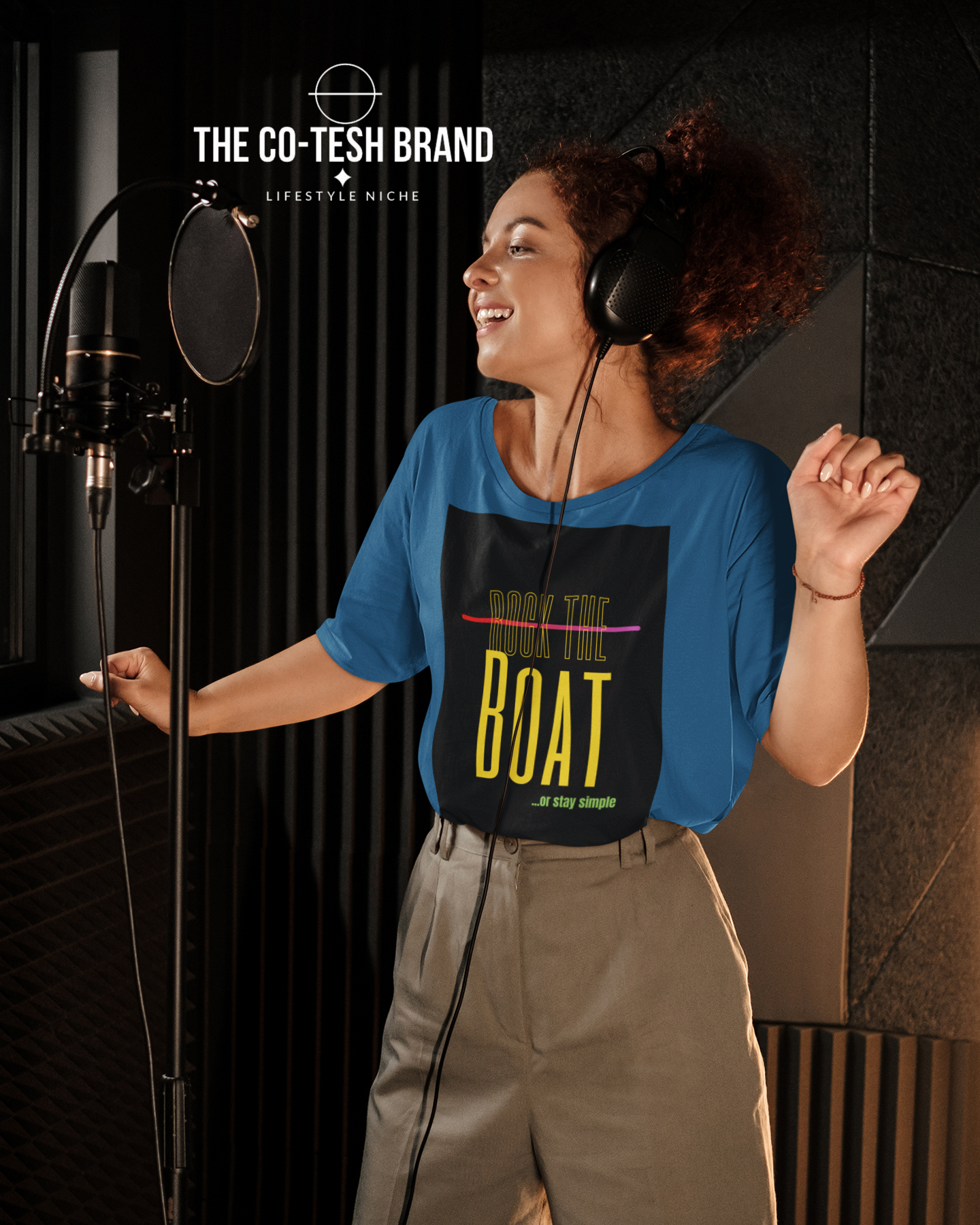 Rock the Boat-Short-Sleeve Unisex T-Shirt by Co-Tesh