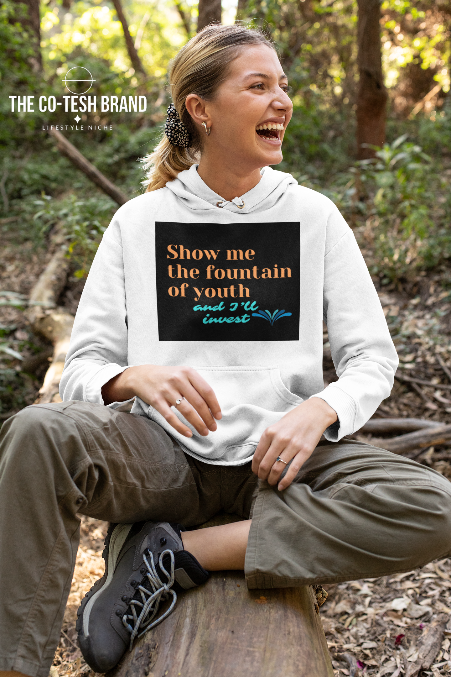 Fountain of Youth Unisex Hoodie-by Co-Tesh