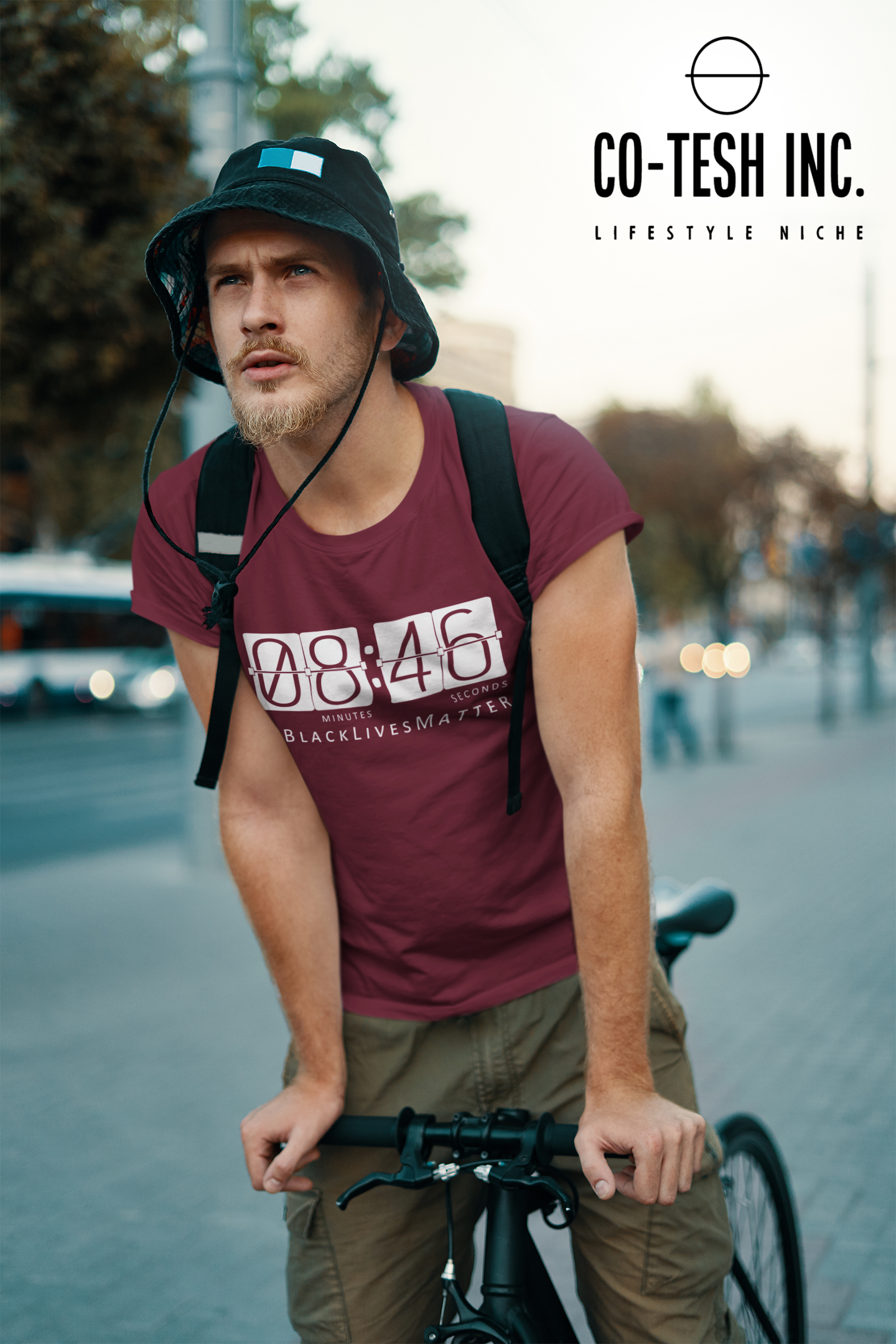 8 minutes 46 second let him breathe | Short-Sleeve Unisex T-Shirt | Expression Tees | Conscious Movement | Cotesh