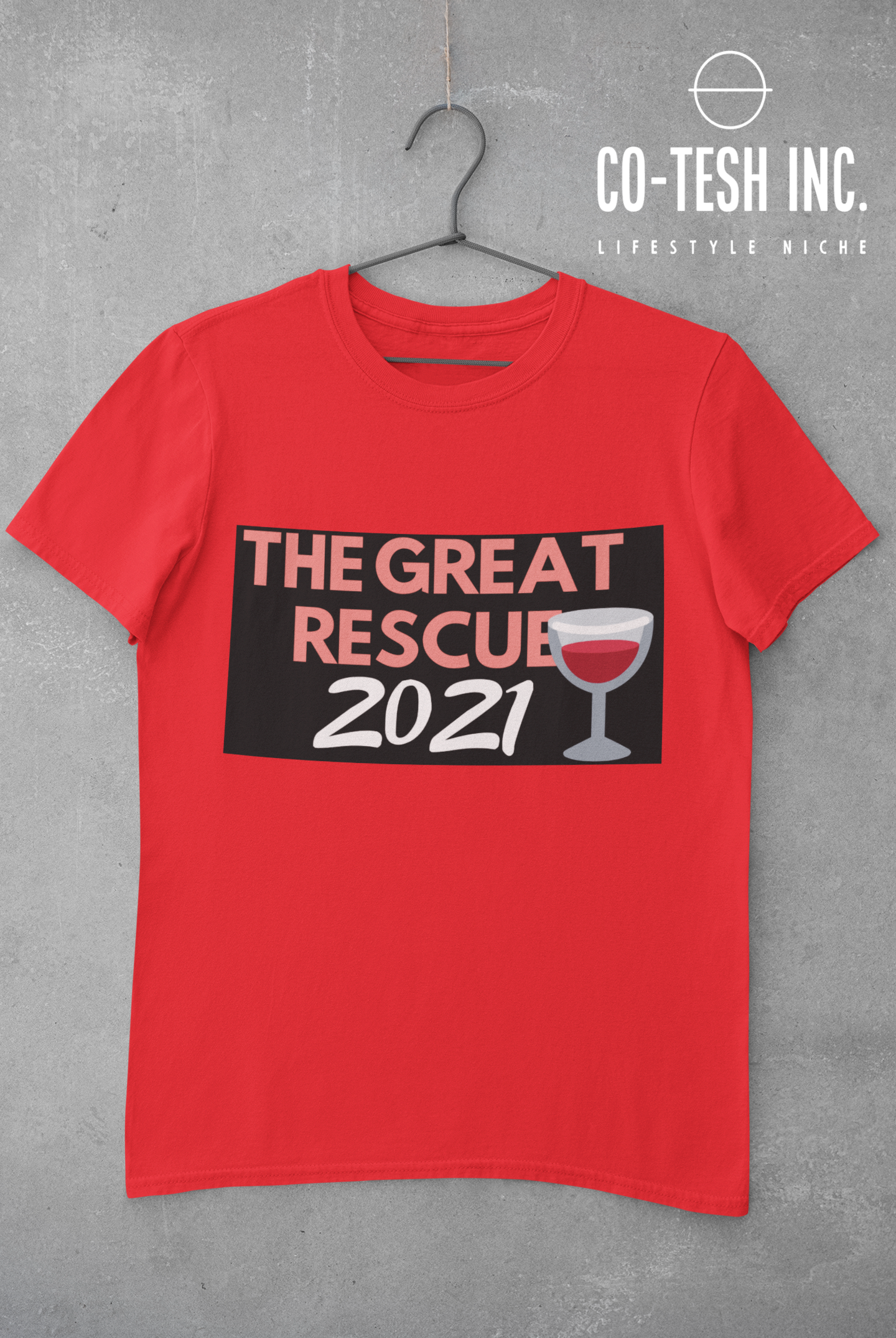 the Great Rescue Short-Sleeve Unisex T-Shirt Cotesh