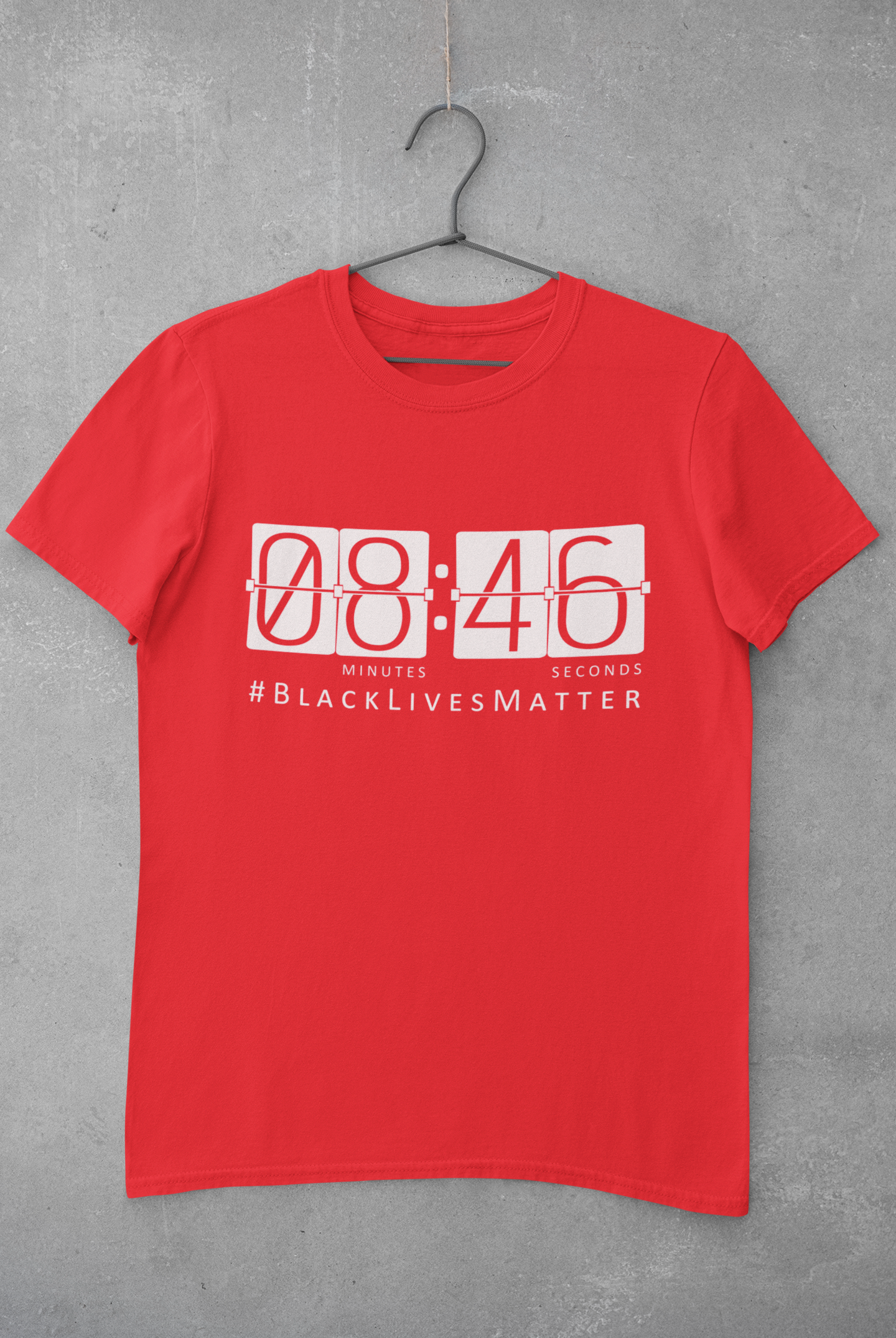 8 minutes 46 second let him breathe | Short-Sleeve Unisex T-Shirt | Expression Tees | Conscious Movement | Cotesh