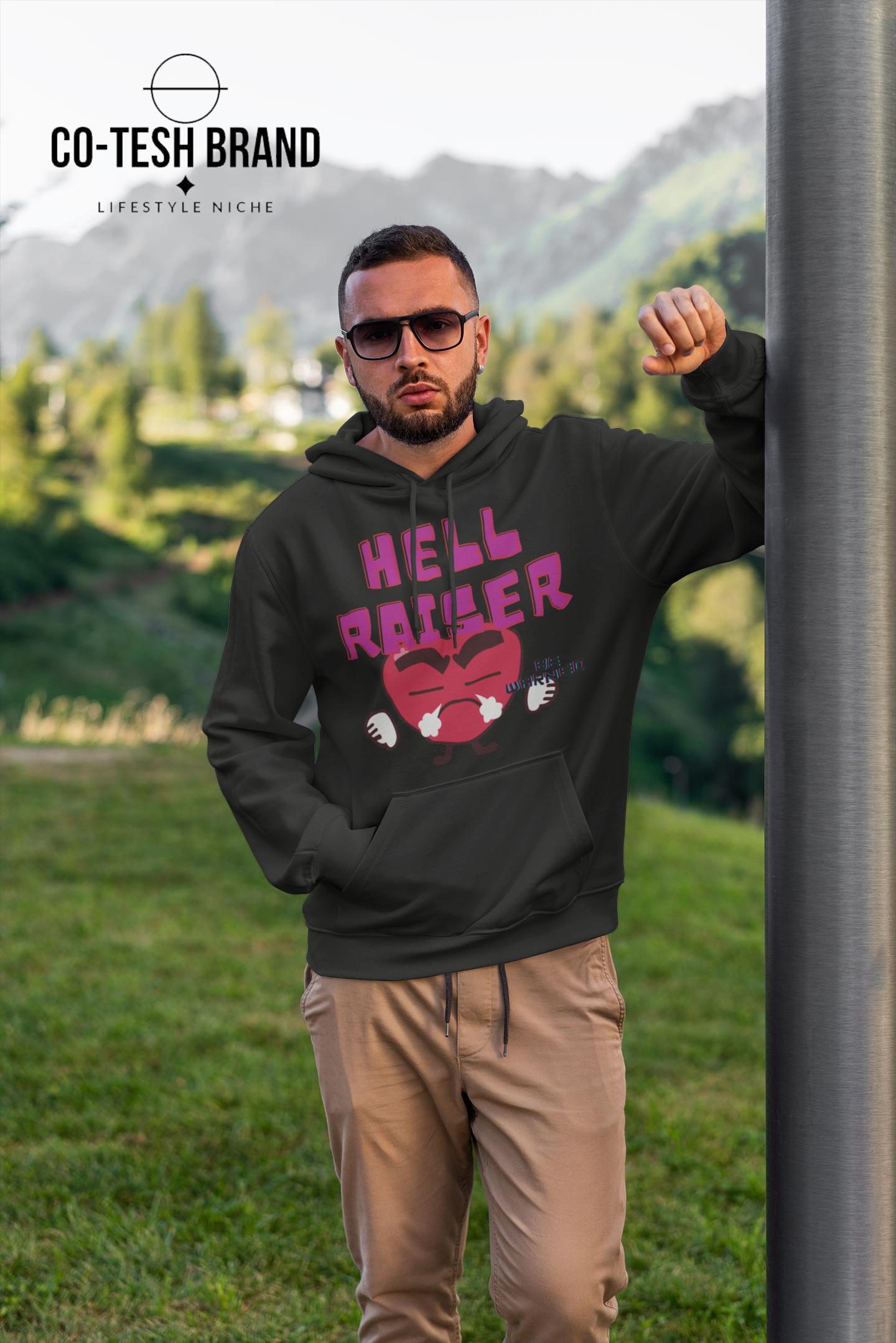 Hell Raiser Unisex fleece hoodie