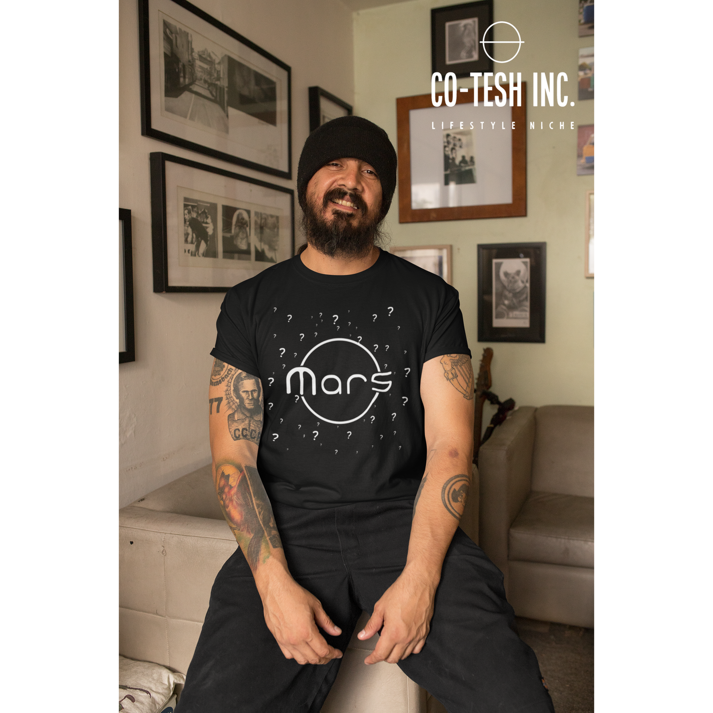 Mars | Short-Sleeve Unisex T-Shirt | Good Vibes | Expression Tees | Cotesh