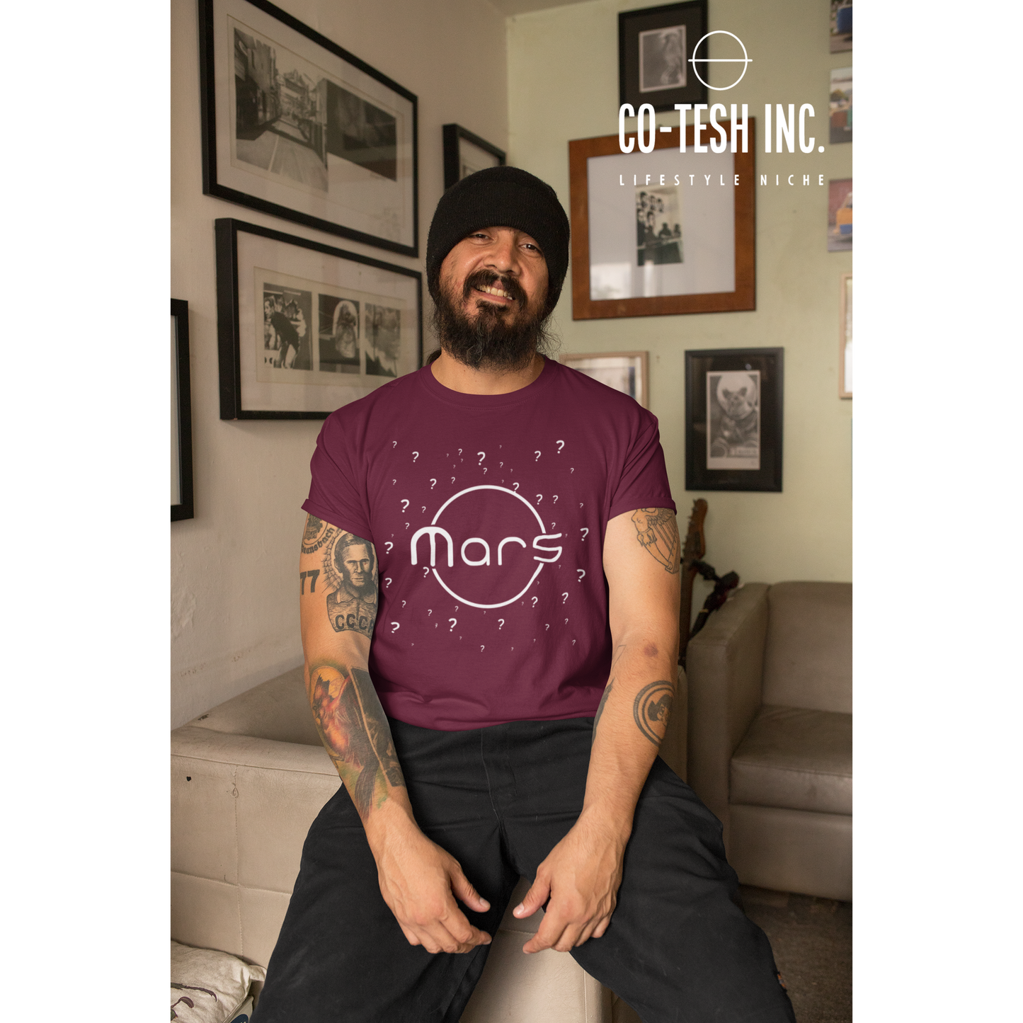 Mars | Short-Sleeve Unisex T-Shirt | Good Vibes | Expression Tees | Cotesh