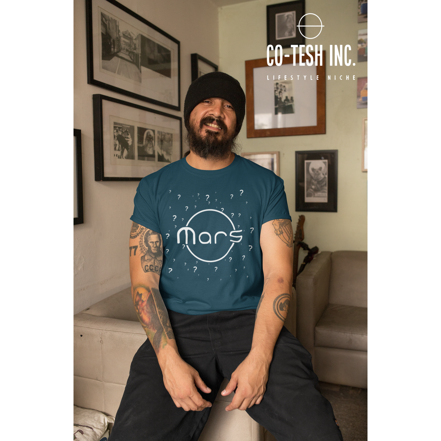 Mars | Short-Sleeve Unisex T-Shirt | Good Vibes | Expression Tees | Cotesh