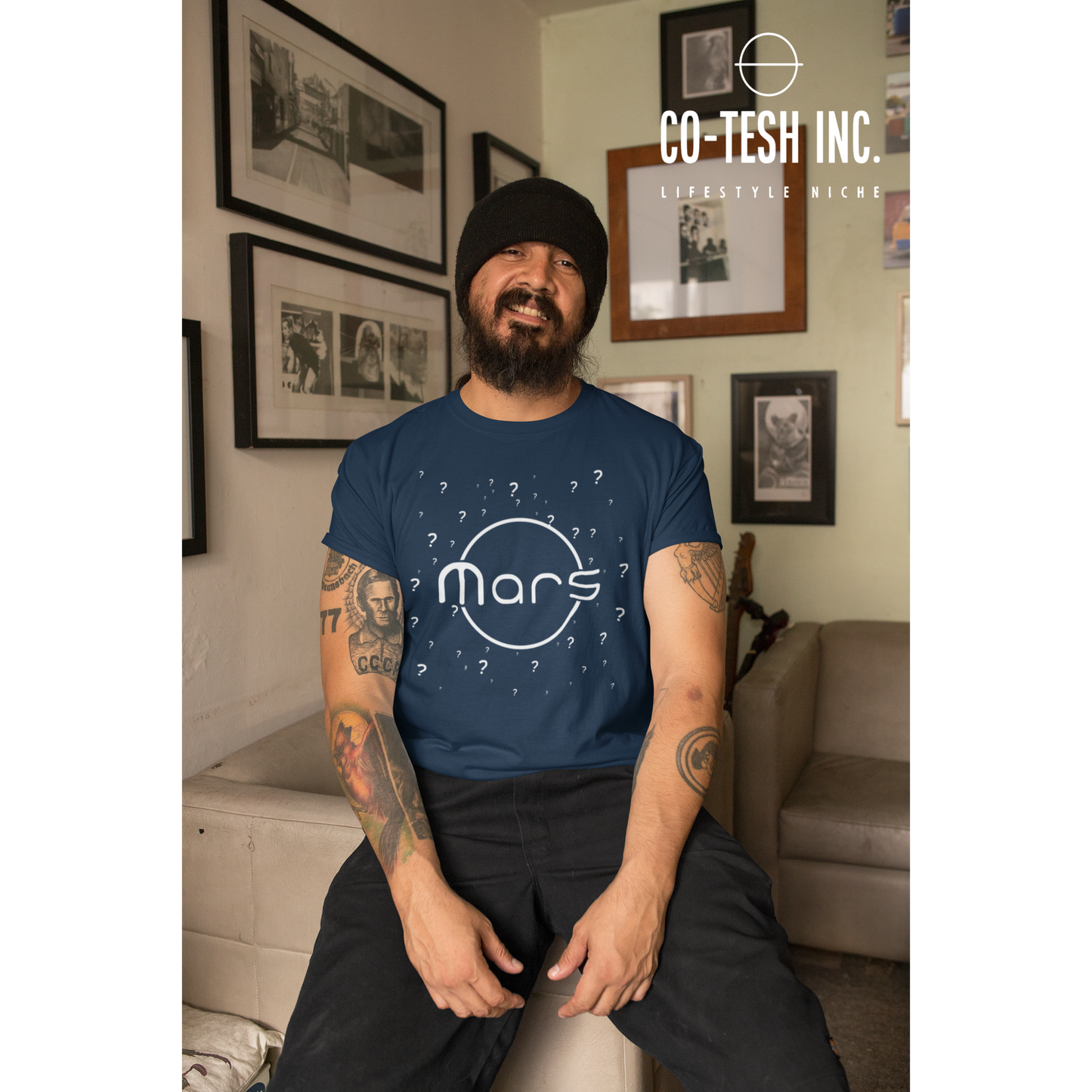 Mars | Short-Sleeve Unisex T-Shirt | Good Vibes | Expression Tees | Cotesh