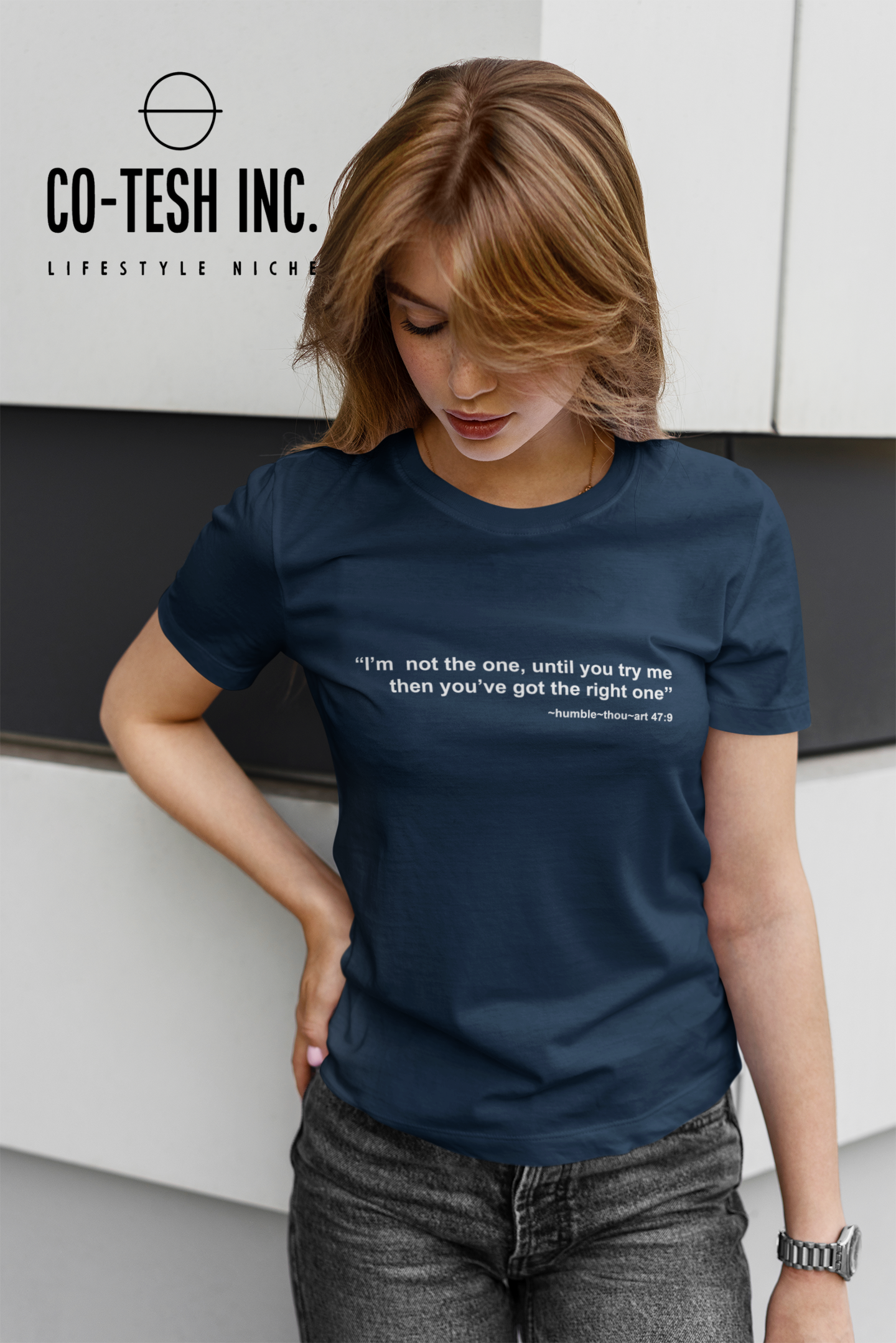 I am not the one until you try me Short-Sleeve Unisex T-Shirt | Expression Tees | Cotesh