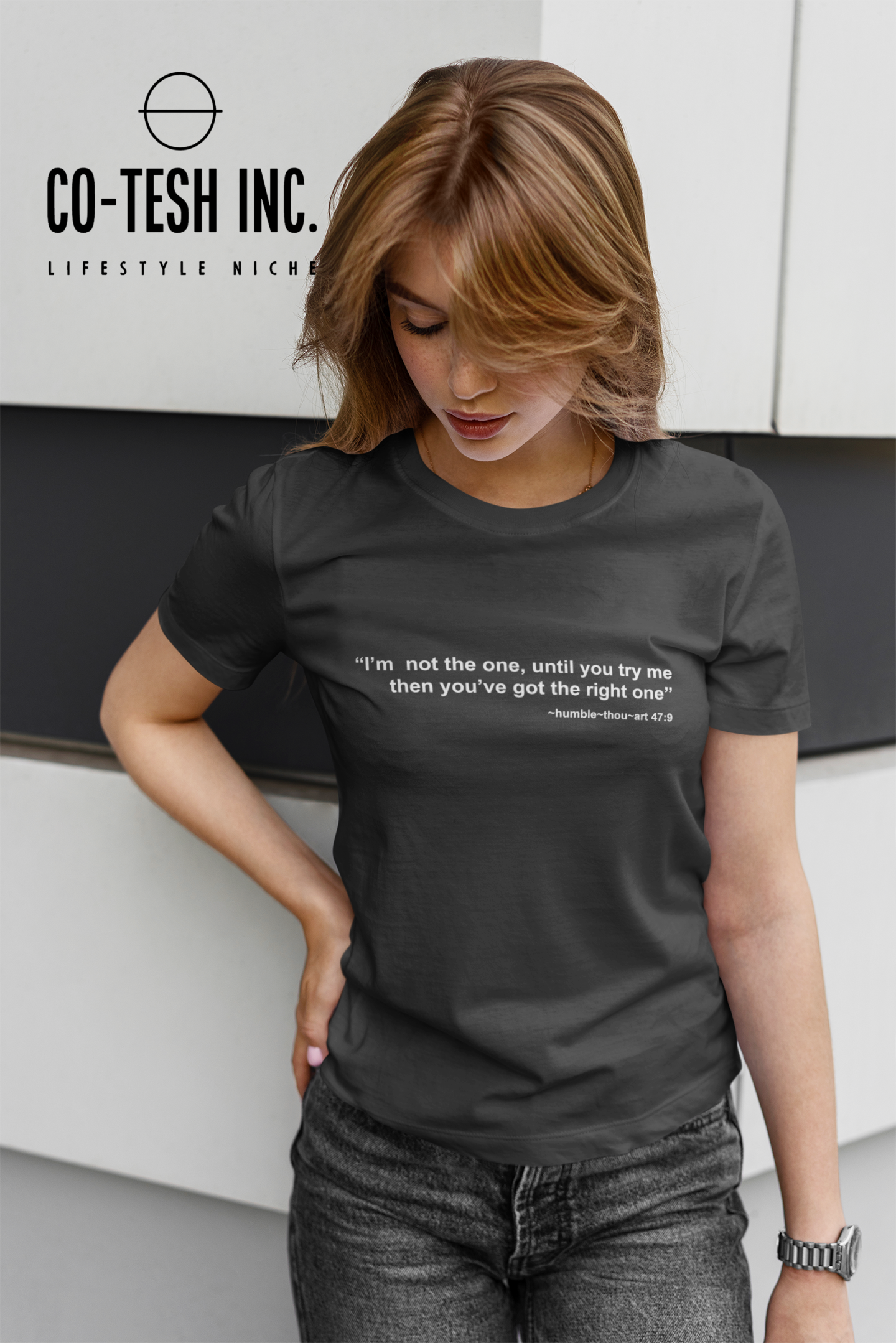 I am not the one until you try me Short-Sleeve Unisex T-Shirt | Expression Tees | Cotesh