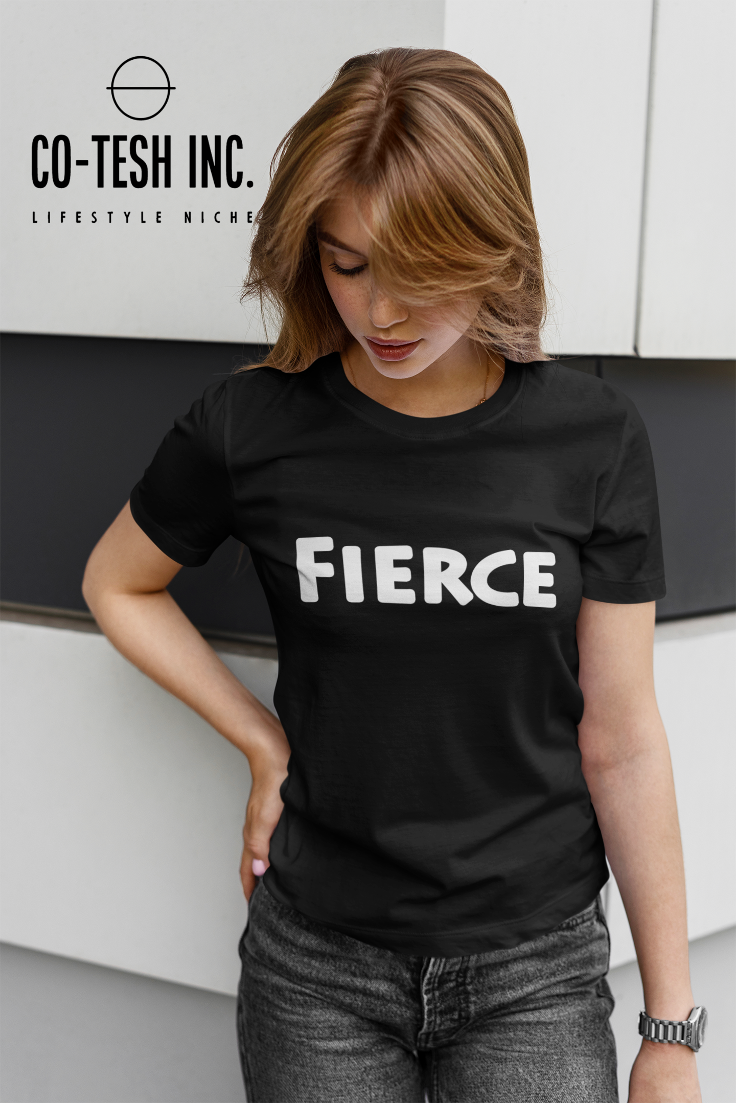 Fierce Short-Sleeve Unisex T-Shirt | Cotesh | Expression Tees