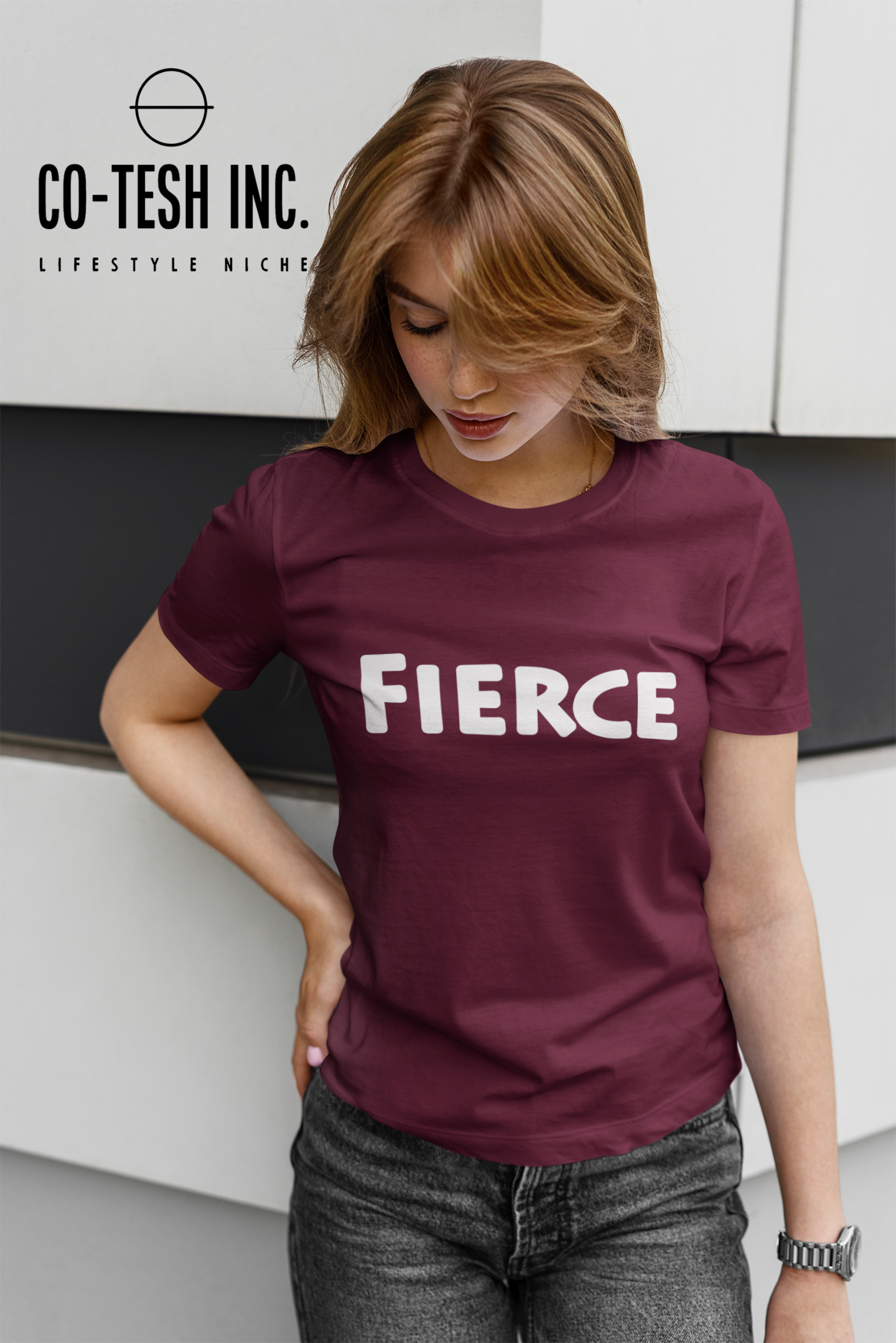 Fierce Short-Sleeve Unisex T-Shirt | Cotesh | Expression Tees