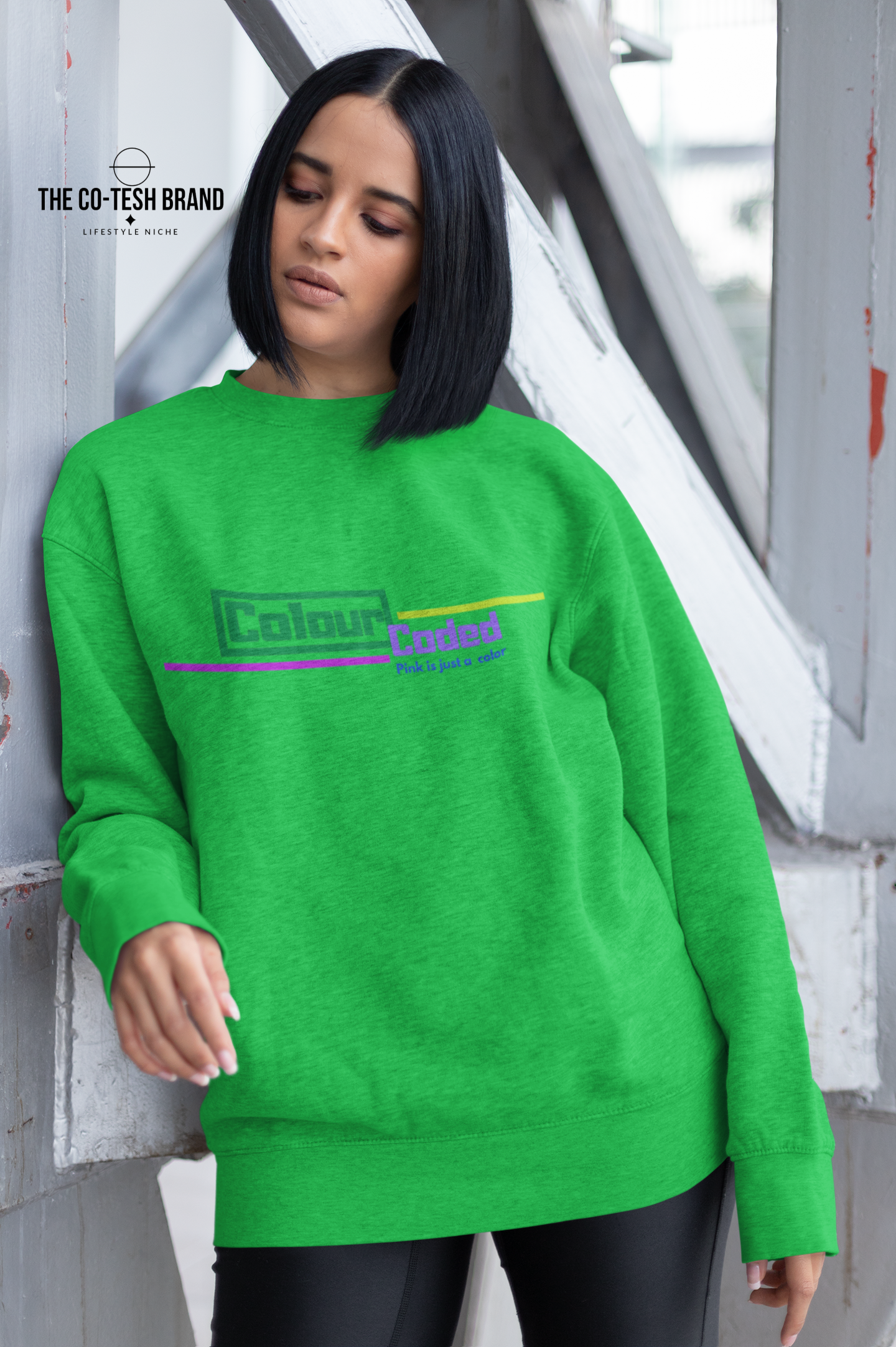 Color Coded 1-Unisex Sweatshirt by Co-Tesh