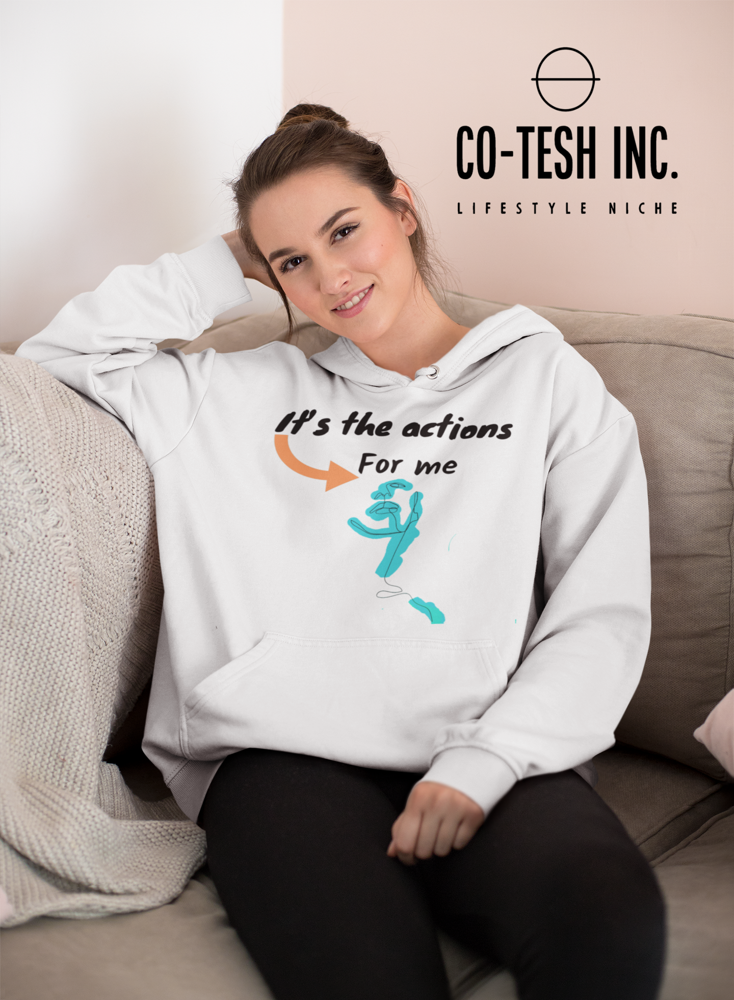 It's is the action for me Unisex Hoodie Cotesh