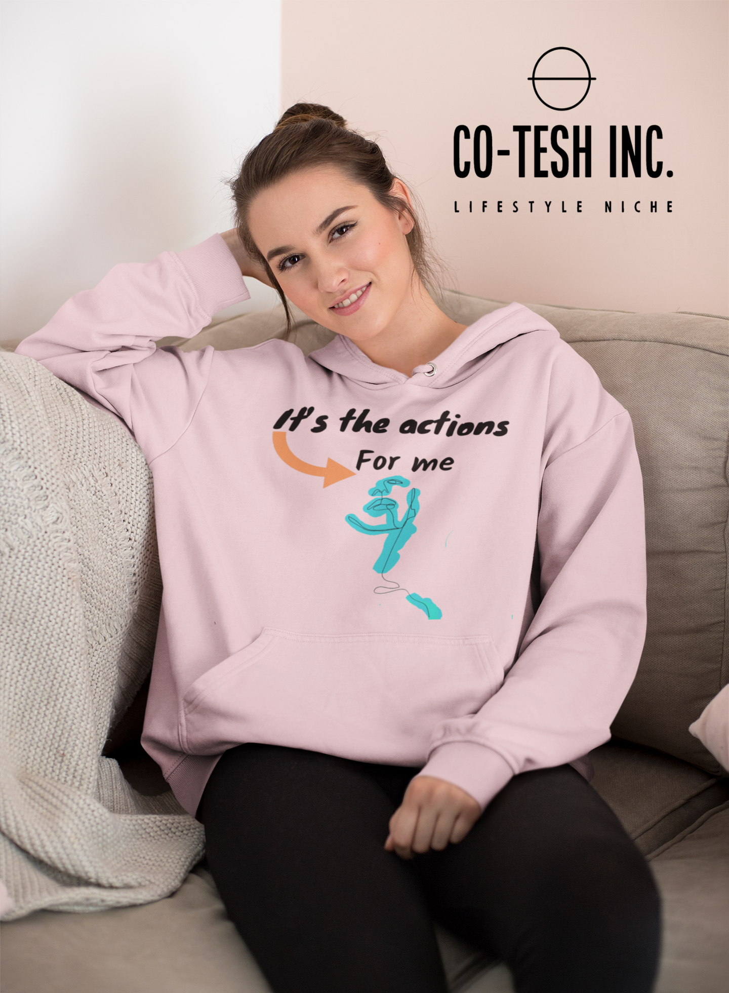 It's is the action for me Unisex Hoodie Cotesh