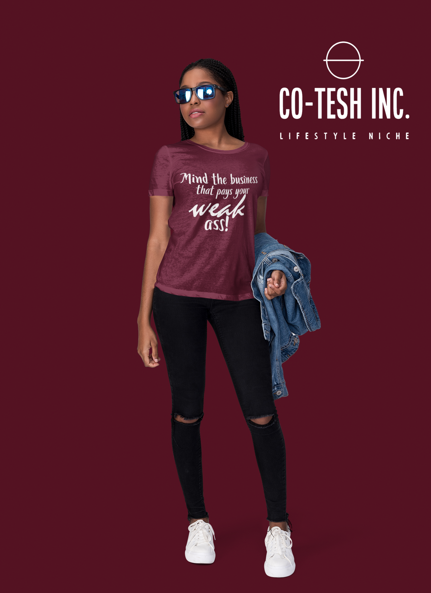 Mind the business that pays you weak ass Short-Sleeve Unisex T-Shirt | Expression Tees | Cotesh