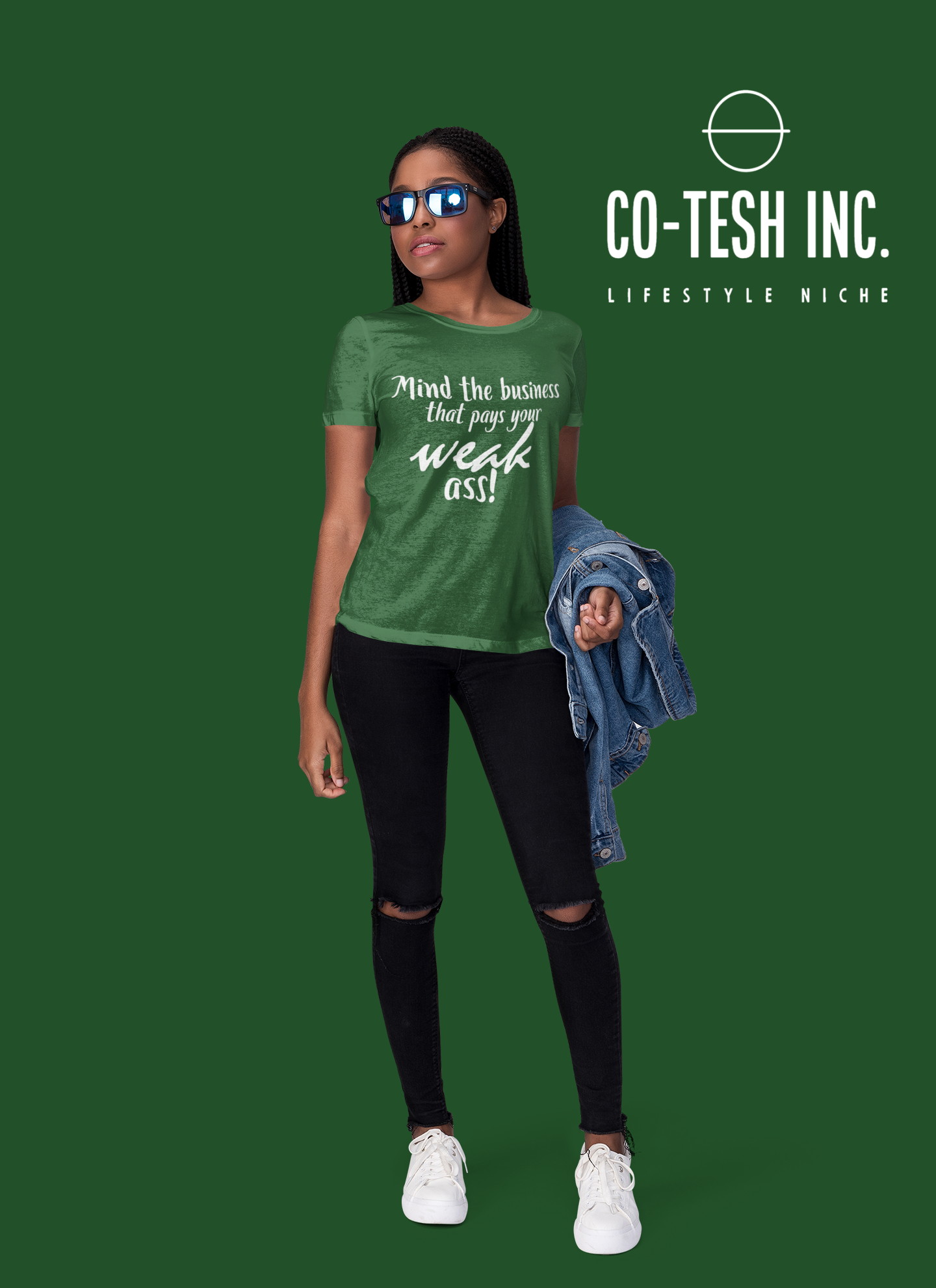 Mind the business that pays you weak ass Short-Sleeve Unisex T-Shirt | Expression Tees | Cotesh