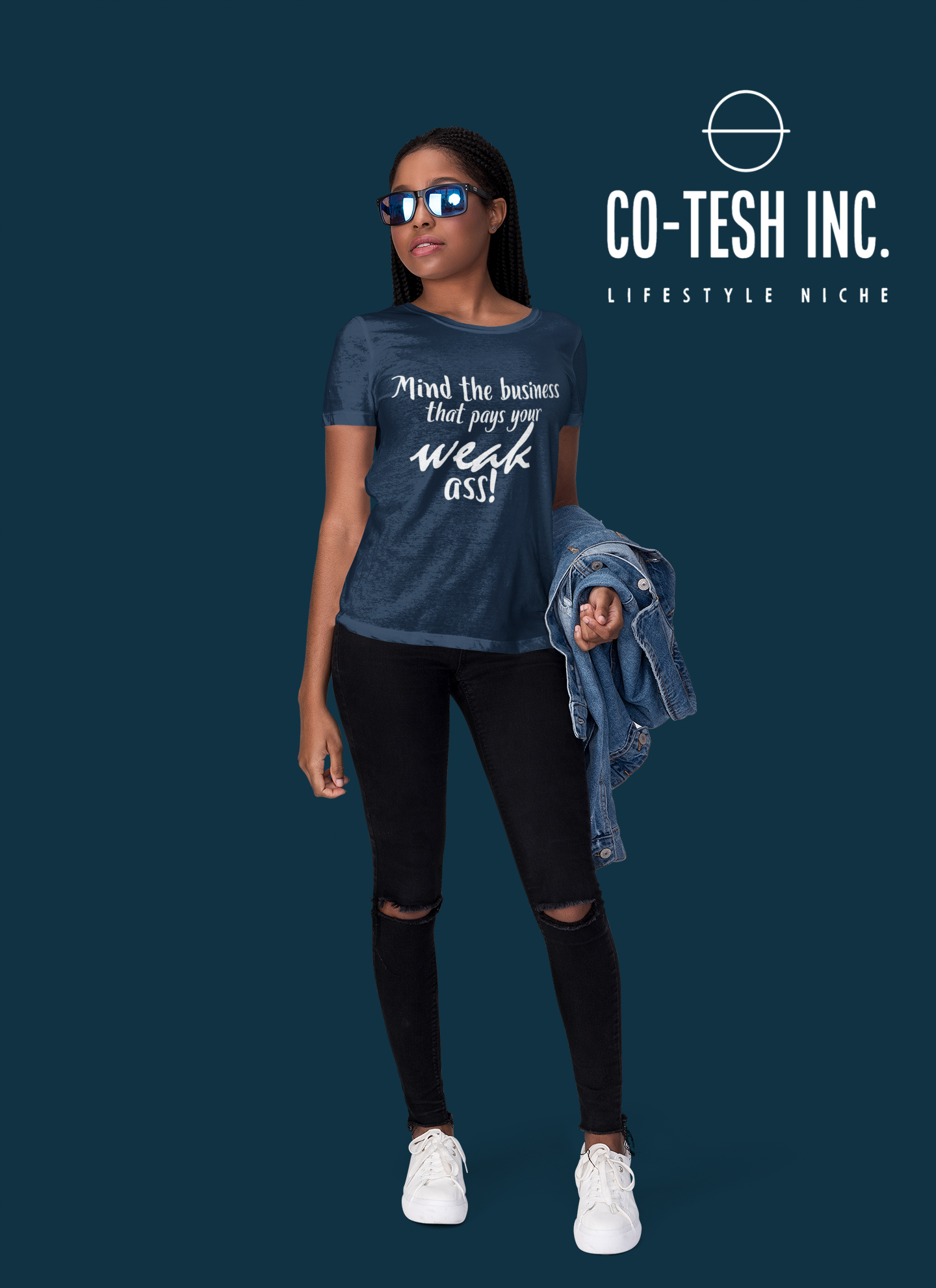 Mind the business that pays you weak ass Short-Sleeve Unisex T-Shirt | Expression Tees | Cotesh