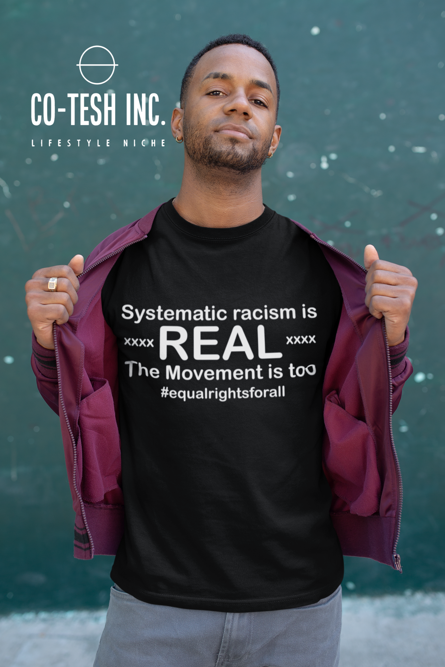Systematic Racism is Real | Short-Sleeve Unisex T-Shirt | Expression Tees | Cotesh