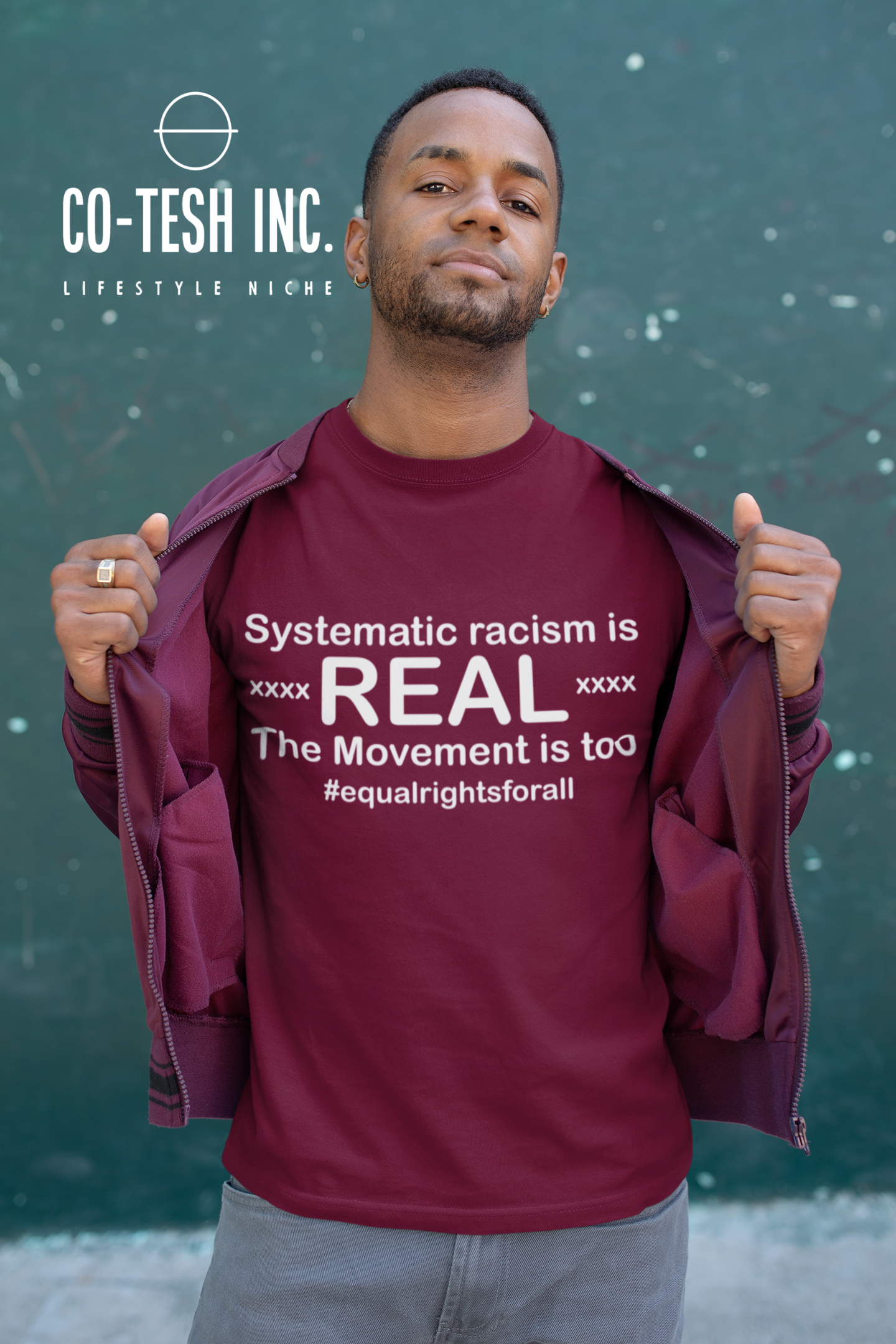 Systematic Racism is Real | Short-Sleeve Unisex T-Shirt | Expression Tees | Cotesh